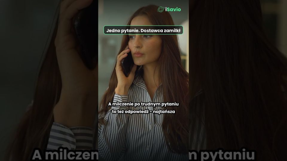 Jedno pytanie i cisza