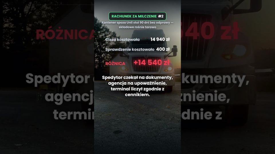 Rachunek za milczenie: 90 dni w porcie